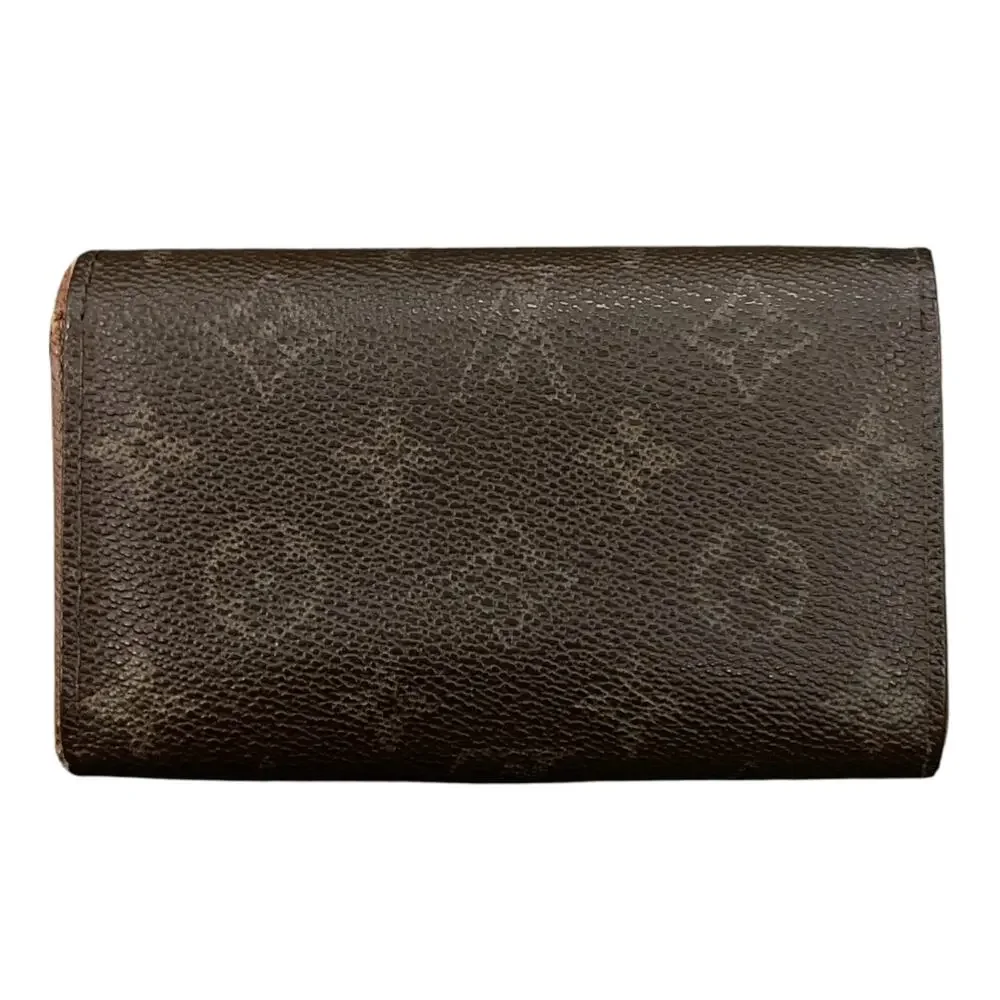 VTG Louis Vuitton Monogram Tresor Wallet RA0012 (Dark Brown) - Picture 2 of 5